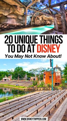 Unique Things to do at Disney (You May Not Know About!) Disneyland Planning, Disney Attractions, Disney World Planning