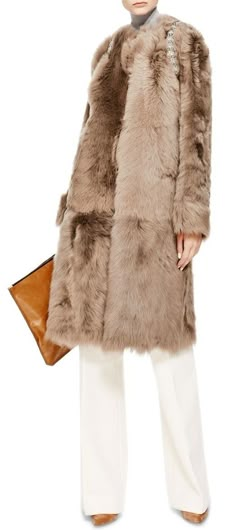 Fur Hats, Sheepskin Coat, Women Coat, Coat Women, It's Cold, Moda Operandi, Fashion Collection