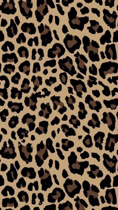 an animal print pattern in brown and black