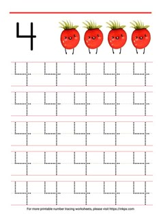 the letter f is for tomato printable worksheet with four tomatoes on it