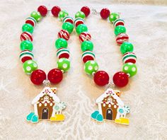 Beautiful Kids Necklace  Perfect for the Holidays  Adjustable size  Fits from 1 years old to 12  Chain and wire are Nickel Free House Necklace, Bubble Necklace, Holiday Necklace, Aromatherapy Bracelet, Essential Oil Necklace Diffuser, Christmas Necklace, Bubble Necklaces, Necklace Ideas, Necklace Chunky