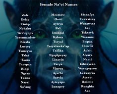 the names of female nai - v's names in front of her face