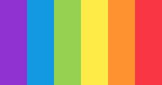 a rainbow colored background with vertical stripes