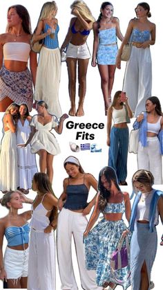 #fyp #greece #greecefits #mamamia #livinlife #livinmybestlife #livingmymamamiafantasy Greece Summer Outfits, Greece Fits, Surfergirl Style, Holiday Outfits Summer, Summer Outfits Aesthetic, Summer Holiday Outfits, European Summer Outfits