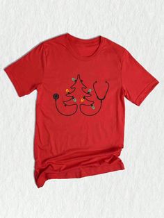 Celebrate the holiday season with our "Christmas Nurse Stethoscope Shirt." This festive design is perfect for nurses, doctors, and paramedics who want to add a touch of holiday spirit to their work attire. The shirt features a stethoscope adorned with Christmas-themed elements, making it a great choice for medical professionals during the Christmas season. Whether you're working at the hospital or attending a medical-themed holiday gathering, this Christmas Stethoscope Tee is sure to bring some cheer. It also makes an excellent Christmas gift for nurses, doctors, or paramedics who deserve some holiday appreciation. Get into the festive spirit with this unique Christmas Doctor Gift.Christmas Nurse Stethoscope Shirt, Christmas Doctor Nurse Paramedic Shirt, Christmas Stethoscope Tee, Christma Light Up Christmas Decorations, Medical Shirt, Nurse Stethoscope, Plant Texture, Christmas Gifts For Nurses, Doctor Gift, At The Hospital, Doctor Gifts, Festive Design