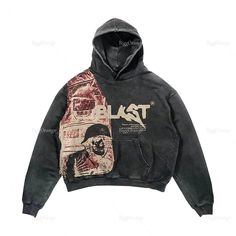 Gender:Men's,Unisex,Women's; What's in the box:Hoodie; Types:Sweatshirt,Zip Hoodie,Pullover; Style:Fashion,Y2K; Occasion:Street,Casual Daily; Material:100% Polyester; Age Group:Adults'; Pattern:Letter; Design:Front Pocket; Sleeve Type:Bishop Sleeve; Listing Date:11/20/2023; Production mode:External procurement; Print Type:Hot Stamping Gothic Hoodies, Harajuku Jacket, Goth Harajuku, Street Goth, Y2k Harajuku, Streetwear Hoodie, Y2k Tops, Hoodie Streetwear, Gothic Clothes