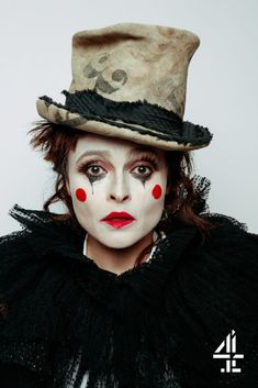 Old Circus, Pierrot Clown, Circus Aesthetic, Dark Circus, Martin Parr, Send In The Clowns, Helena Bonham, Clown Faces