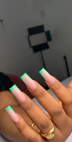 Girly Acrylic Nails, Her Nails, Simple Acrylic Nails, Acrylic Nails Coffin Pink, Vacation Nails