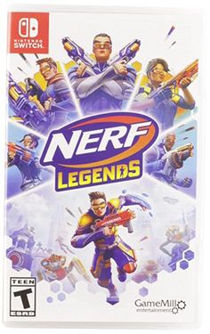 the coverart for nerf legend's