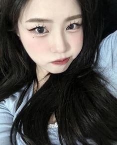 Ulzzang Makeup, Cool Makeup Looks, Makeup Tut, Cute Makeup Looks, Goth Makeup, Glowing Makeup