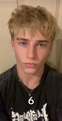 Blond Hair Men Hairstyles, Blond Guy Hairstyles, Blonde Guys Haircut, White Guy Fluffy Hair, Straight Hairstyles Men Blonde, Platinum Silver Hair Men, White Male Haircuts, White Boy Haircuts Straight Hair, Dark Blonde Men