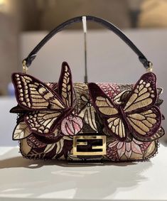 Butterfly Bags, Santa Monica Pier, Normal Person, Unique Purses, Fendi Baguette