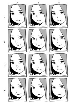 Noses Reference Drawing, Nose Styles, Manga Nose, Draw Noses, Drawing Nose, Anime Nose, How To Draw Anime, 얼굴 드로잉