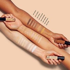 What is it: A crease-proof liquid concealer that provides16-hour full coverage with a matte finish.Why you'll love it:•16-hour wear time•Full coverage with a matte finish•Large doe foot applicator for even, precise application•Formula won't settle into fine lines or creases•Key ingredients moisturize, while helping control shine•Our Shade Match Guarantee allows you to buy with confidenceKey Ingredients:•Avocado Oil - Moisturizes and protects skin•Kaolin Clay - Helps control excess oil and shineN Best Concealer At Sephora, Elf Camo Concealer Light Sand, Loreal Concealer Swatches, Best Makeup Concealer, Does Concealer Go On Before Foundation, Elf Concealer, It Cosmetics Concealer, Olive Undertones, Bottle Images