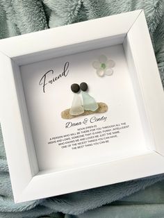 "Friend Gift Personalized Seaglass Art Sick Friend Birthday Gift for Friend Group Gifts Personalized Gift Friend Gifts Birthday Gift for her  This beautifully handmade framed personalized sea glass and pebble art Friend Gift is made in South Carolina. It is the perfect Personalized Birthday, Just Because or Christmas Gift for her! Your personalized handmade gift will automatically come with the definition as pictured OR you may replace the entire definition and customize with your own quote, son Christmas Gifts Diy For Friends, Creative Gift Ideas For Best Friend, Friend Group Gifts, Friend Gifts Birthday, Soul Sisters Gifts, 4 Best Friends, Seaglass Art, Birthday Gift For Friend, Personalised Gifts For Friends