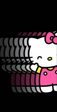 an image of a hello kitty wallpaper