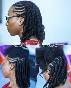 Chunky Twists, Protective Hairstyles For Natural Hair, Natural Braids, Natural Hair Twists, Twist Styles, Pelo Afro, Hair Twist Styles, Flat Twist, Twist Outs