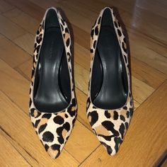 Absolutely Loved These. Questions? Leave A Comment Below! Calf Hair, Leave A Comment, Shoes Women Heels, Leopard Print, Shoes Heels, Pumps, Women Shoes, Cream, Heels