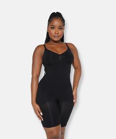 The Sculpting Bodysuit Mid Thigh offers a slimming and contouring fit with mid-thigh coverage. Its high-stretch shapewear fabric customizes for a comfortable fit, providing a smoother silhouette. Enjoy the slimming benefits of the compression technology for a more defined look. Sculpting Bodysuit, Natural Curves, Shapewear, Onyx, Comfort Fit, Sleek, Benefits, Technology, Fabric