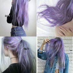 2014 Tumblr Aesthetic Grunge, Yellow Rose Tattoos, Violet Hair, Tumblr Hair, Crazy Colour, Dye My Hair, Aesthetic Grunge, Purple Hair, Pretty Hairstyles