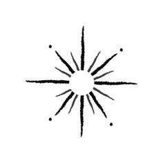 the star is drawn in black ink on a white background, it appears to be an image