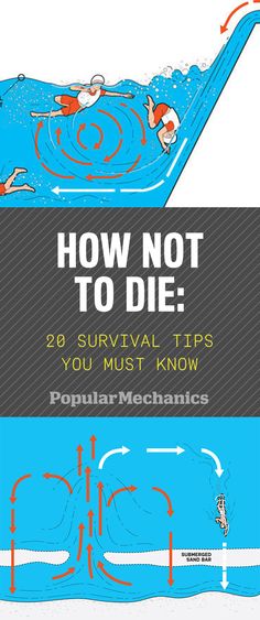 the cover of how not to die 20 survival tips you must know by popular mechanics