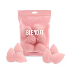 6 Piece Beauty Blender Bundle! Use wet or dry for a smooth application. Sephora Beauty Blender, Beauty Supply Products, Beauty Blender Packaging, Beauty Blender Pack, Mini Beauty Blender, Trafford Centre, Beauty Blender Set, Grandma House