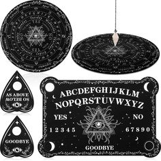 PRICES MAY VARY. What you get: the package includes a set of pendulum dowsing divination board with amethyst, and a set of black wooden board talking board with planchette, allowing you to choose according to different questions Rich patterns: the wooden board is composed of 26 letters from A to Z and numbers from 0 to 9; The pattern in the middle and the words 'YES' and 'NO' make the game more mysterious and interesting; In addition, there is a manual for your reference; The wooden divination b Divination Board, Amethyst Pendulum, Pendulum Necklace, Pendulum Board, Pendulum Dowsing, Spirit Board, Amethyst Set, Light Board, Crystal Pendulum