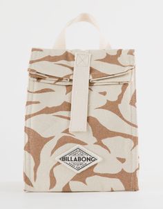 Billabong Playa Picnic Lunch Bag. Cotton Canvas Lunch Bag With Allover Print. Insulated Liner. Hook-And-Loop Web Strap Closure. Web Top Handle. Dimensions: 10" X 7" X 6". 100% Cotton. Hand Wash. Imported. Casual Rectangular Summer Lunch Bag, Cute Lunch Bags High School, Lunch Bag Ideas, Rectangular Lunch Bag For Summer Outdoor, Lunch Bag Aesthetic, Aesthetic Lunch Bags, Lunch Bags, Rectangular Summer Outdoor Lunch Bag, Lunch Boxes