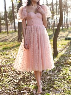 Pink Floor, Wedding Evening Gown