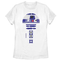 Suit up like your favorite Astromech Droid from a galaxy far, far away when you wear this juniors' R2-D2 costume tee. In white. Crewneck Short sleeves Jersey constructionFABRIC & CARE Cotton Machine wash Suit up like your favorite Astromech Droid from a galaxy far, far away when you wear this juniors' R2-D2 costume tee. In white. Licensed Character Suit up like your favorite Astromech Droid from a galaxy far, far away when you wear this juniors' R2-D2 costume tee. In white. Size: Small. Gend R2d2 Costume, Astromech Droid, Star Wars Halloween, R2 D2, White Crewneck, Suit Up, Styles Inspiration, Comfy Fits, Shopping Outfit