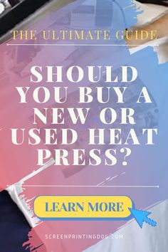 I help answer the question whether you should buy a new heat press or not Etsy Promotion, Graphic Design Tips