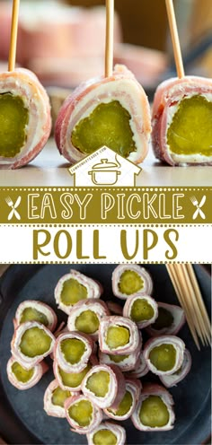 easy pickle roll ups are an appetizer that everyone will love to make