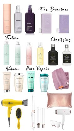 Aesthetic Hair Products, Diy Wavy Hair, Wavy Hair Diy, Eccentric Clothes, Hair Care Aesthetic, Kevin Murphy Products, Wavy Hair Tutorial, Wavy Hair Products, Cute Vanity