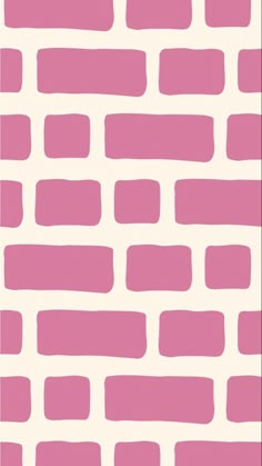 a pink and white brick wallpaper pattern