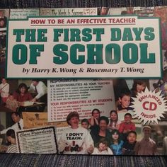 the first days of school by harry k hong and rosemary t woigg book