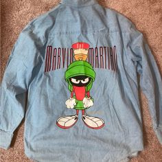 Denim Marvin The Martian Button Up Shirt