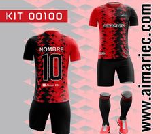 the kit is designed to look like a soccer uniform