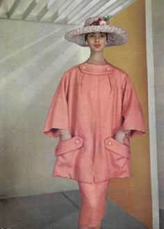 Dior, L’Officiel 1956 Fashion Haute Couture, Vintage Suit, Fifties Fashion, Fashion 1950s, Dior Fashion, Vintage Couture, 60s Fashion