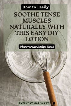 Ease muscle tension naturally with this homemade whipped magnesium lotion. A simple recipe packed with benefits for insomnia, menopause symptoms, and relaxation. #DIY #magnesiumlotion #nontoxic #homemadelotion #organic Magnesium Cream Recipe, Magnesium Lotion Recipe Diy, Whipped Lotion Recipe, Non Toxic Lotion, Diy Magnesium Lotion, Diy Body Lotion