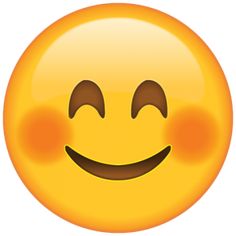 a yellow smiley face with two eyes and one smile on it's face,