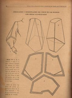 an old book with instructions on how to make origami