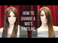 DIY How To Change a Wig's Hair Part Line with an Iron - DoctoredLocks.com - YouTube Cheap Wig Hacks, How To Make A Wig, How To Style A Wig, Wig Maker, Hair Extensions Tutorial, Hair Conditioning, Parting Hair, Drag Wigs