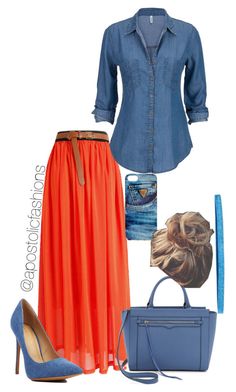 "Apostolic Fashions #858" by apostolicfashions ❤ liked on Polyvore featuring Rebecca Minkoff, GUESS and Sparkly Soul Apostolic Fashions, Informal Attire, Pentecostal Fashion, Modest Apparel, Modest Casual Outfits, Modesty Outfits, Apostolic Fashion, Complete Outfits, Modest Outfits