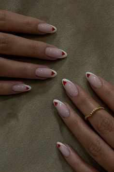 February Nails Ideas, Paris Nails, Nagel Tips, February Nails, Nail Designs Valentines, Casual Nails, Classy Acrylic Nails, Valentine Nails, Valentines Day Nails