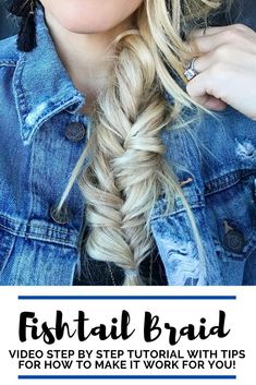 Braid For Beginners, How To Fishtail, Dutch Fishtail Braid, Braids Step By Step, Fishtail Braid Hairstyles, Modern Haircuts, Quince Hairstyles, Fishtail Braid, Healthy Hair Tips