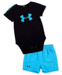 Under Armour Baby Set, Baby Boys 2-Piece Integrity 2.0 Bodysuit and Shorts - Kids Baby Boy (0-24 months) - Macy's Baby Boy Stuff, Boy Stuff