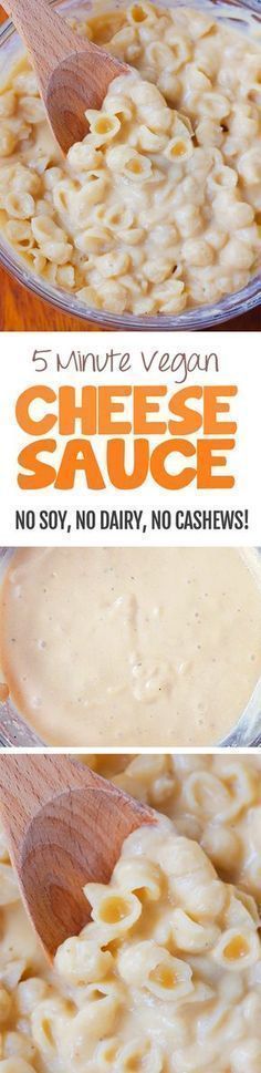 three pictures showing how to make cheese sauce