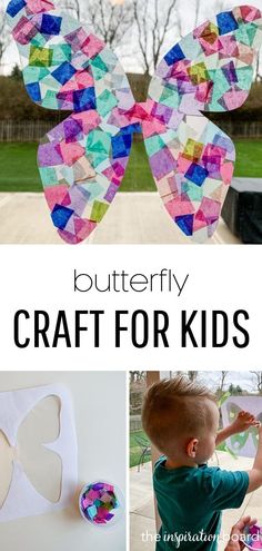 butterfly crafts for kids to make with paper