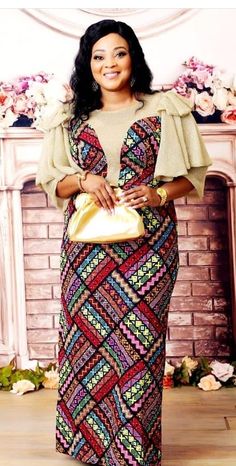 Simple Ankara Gown Styles, Ankara Gown, African Fashion Skirts, Ankara Gown Styles